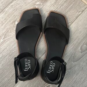 Franco Sarto Women's Black Sandals